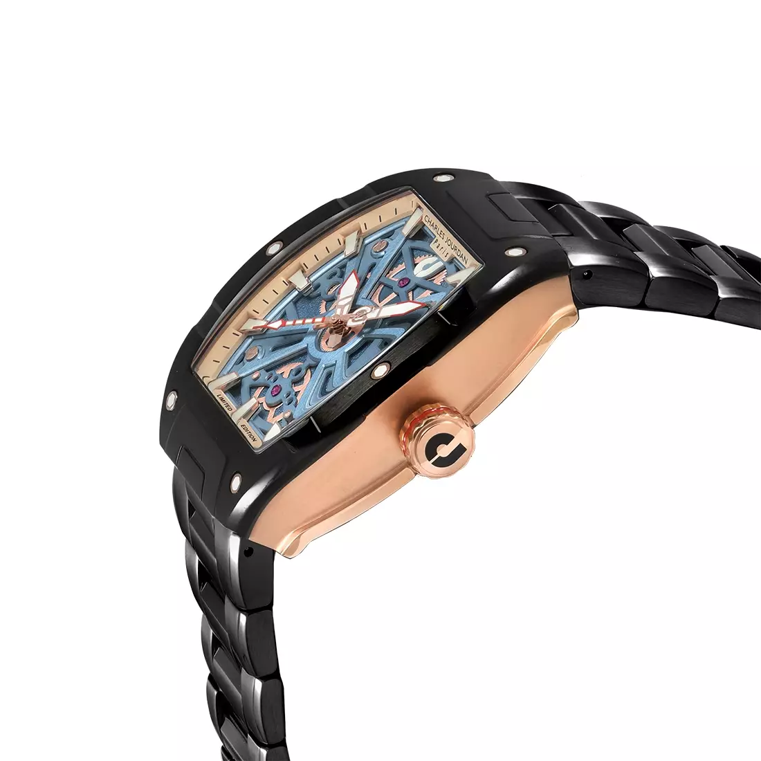 Jam Tangan Pria Charles Jourdan CJ04-1082LE Automatic Limited Original