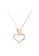 TOMEI [NEW ARRIVAL] TOMEI Dual Heart Necklace I Rose Gold 750 (18K) (WN11-DS) 315CBAC708FDD1GS_1