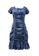 Twenty Eight Shoes blue VANSA Fashion Smocked Ruffled Denim Dress VCW-Bd82205 3690CAA2F8937EGS_5
