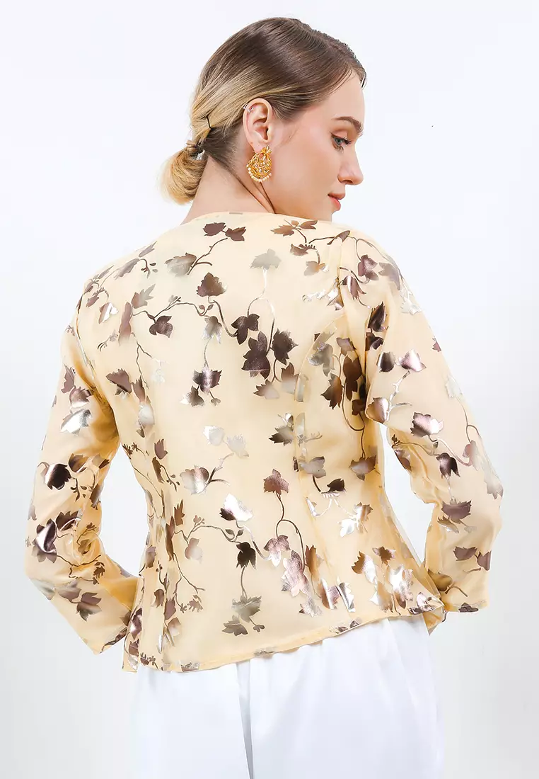 Chanira Festive Riaz Tunic-Daffodil