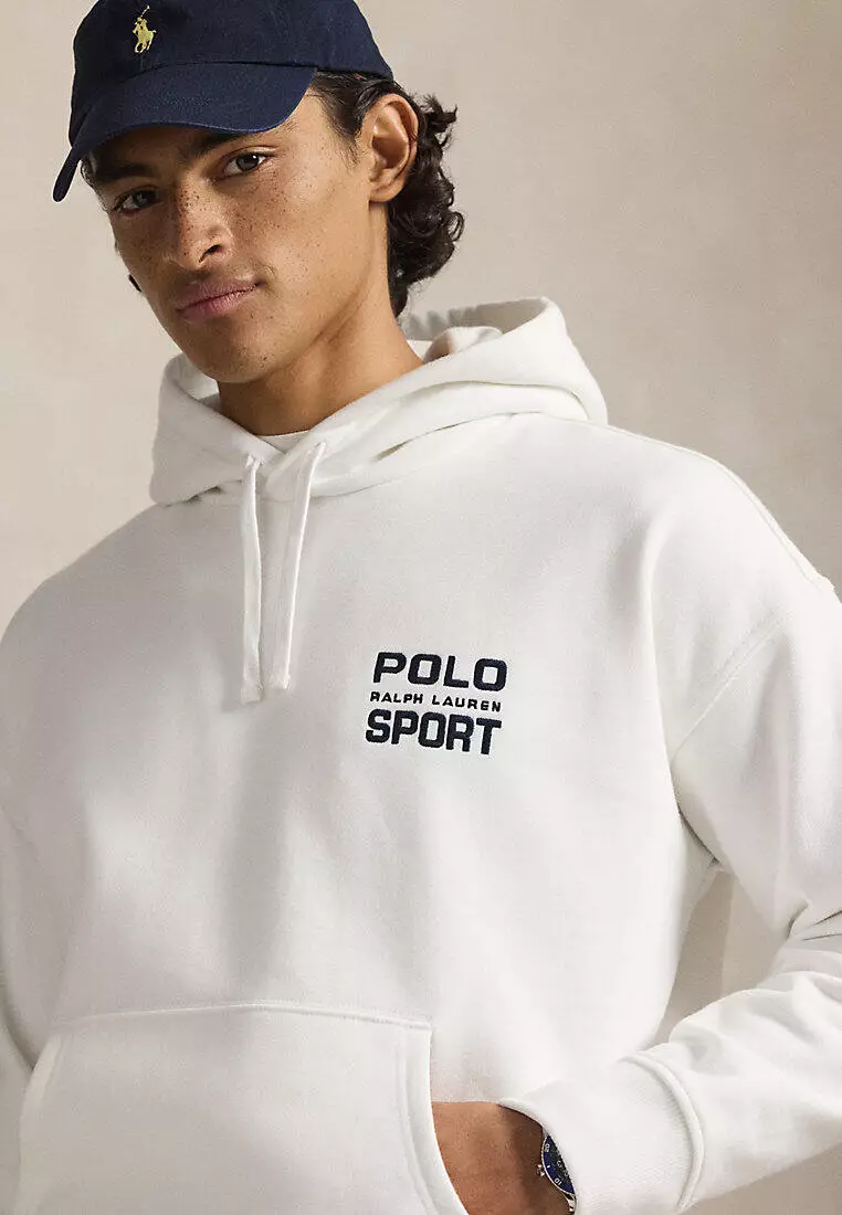 Relaxed Fit Polo Sport Fleece Hoodie