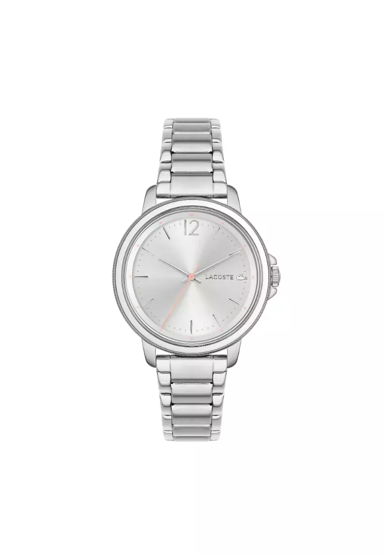 Lacoste watch silver deals
