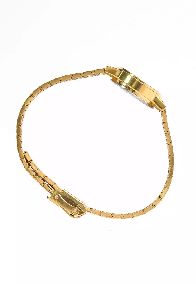 Timex AB Series Gold Stainless Steel Womens Watch TW00B303E CLASSICS