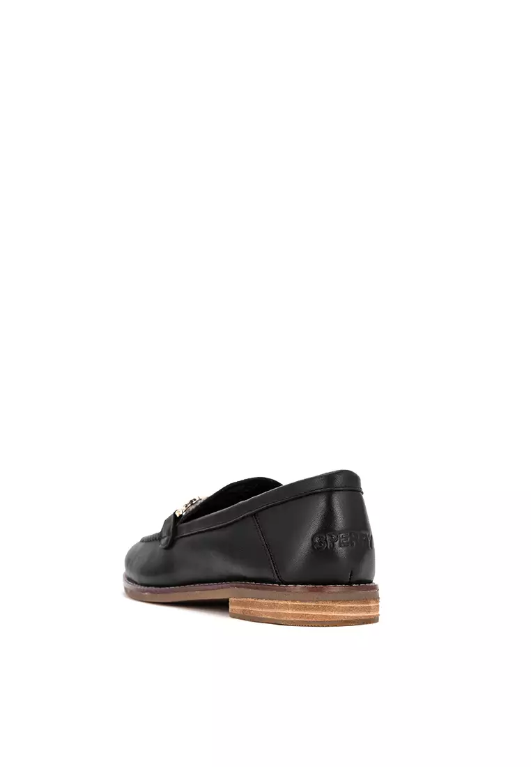 Sperry Women's SeaPort Loafers Bits Black