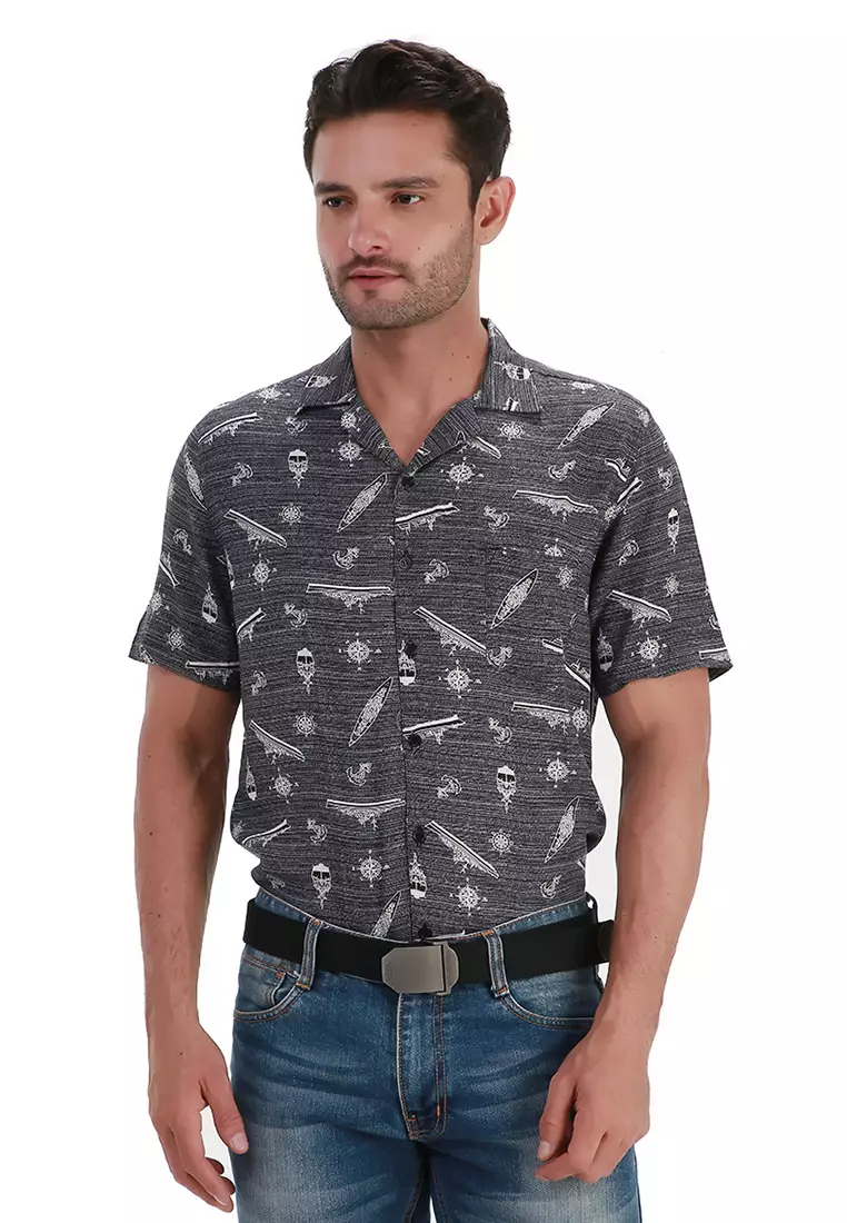 Jhoseph Tali Ikat Pinggang Pria Casual Belt Comportable Material Canvas ORIGINAL - Black