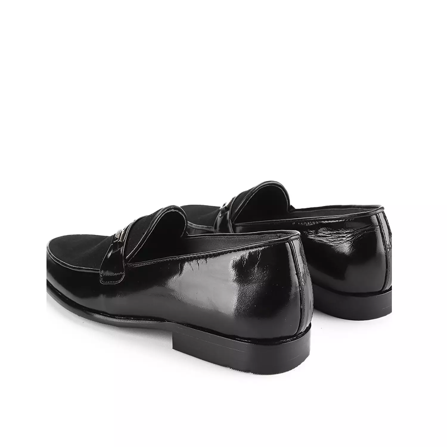 [ NEW] Luke Sepatu Pria Loafer semi Formal Casual Kulit Asli - Black
