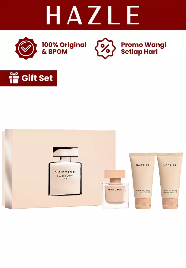 [Gift Set] Poudree Woman EDP 50 ml + Body Lotion 50 ml + Shower Gel 50 ml