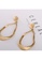 A-Excellence gold Open Statement Earrings in Round Shape 598D6ACC6E5C85GS_4