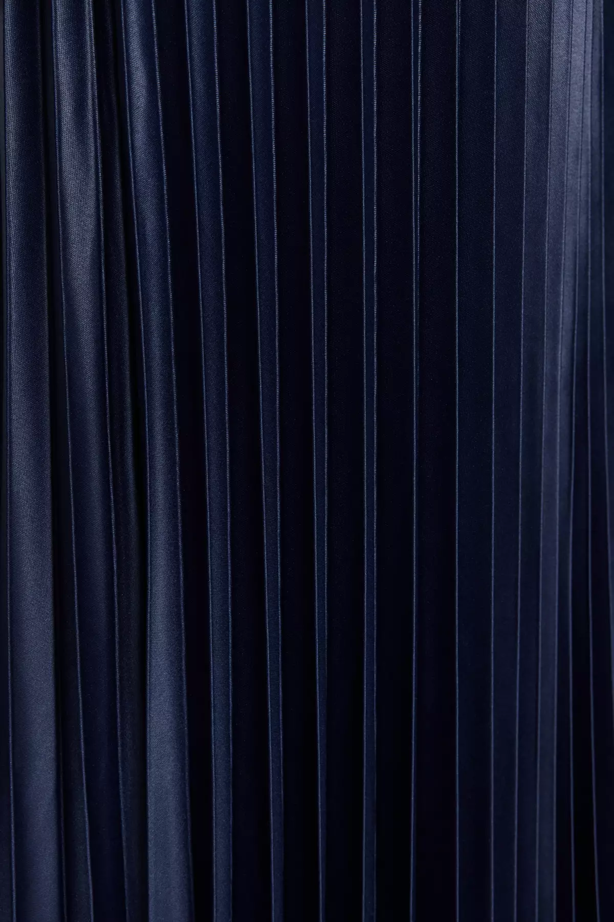 Pleated Maxi Knitted Skirt