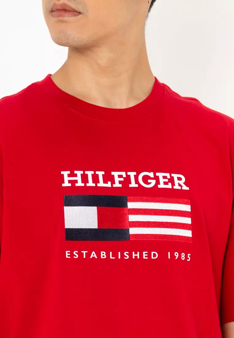 Americana Monotype Flag Box Tee - Tommy Mainline