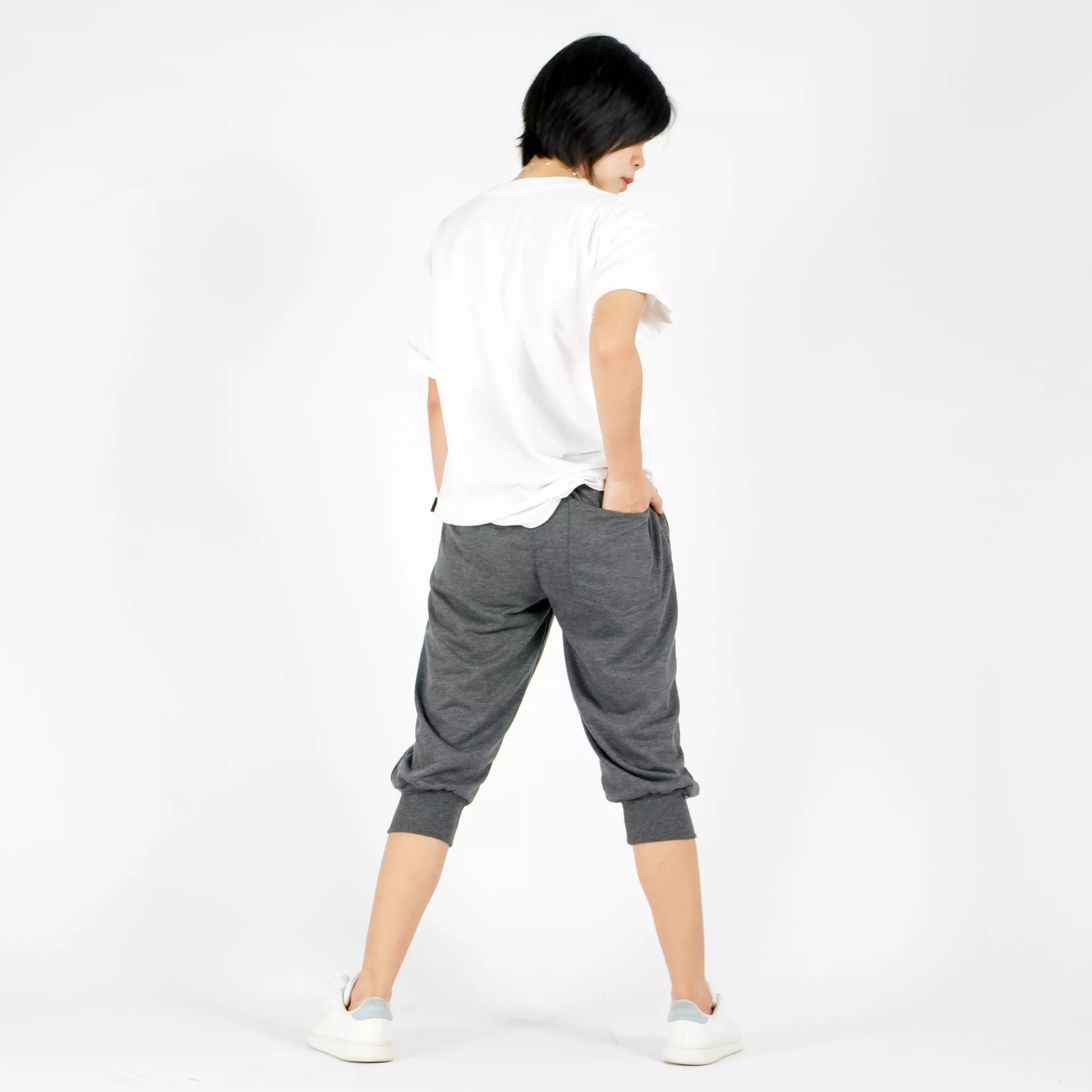 Stevi Jogger Pants Wanita Joger Pants Wanita Celana Jogger Wanita Celana Joger Wanita - ABU TUA