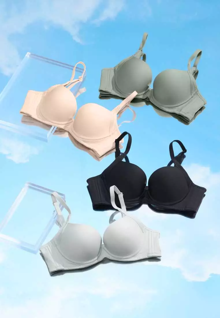 Sorella Bra Kumo 3/4 Cup Push Up N10-29800B - Brown