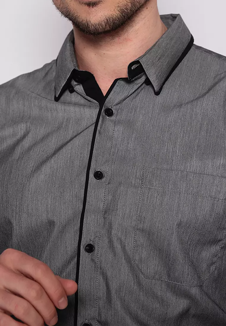 Kemeja Formal Slimfit Panjang D485J01