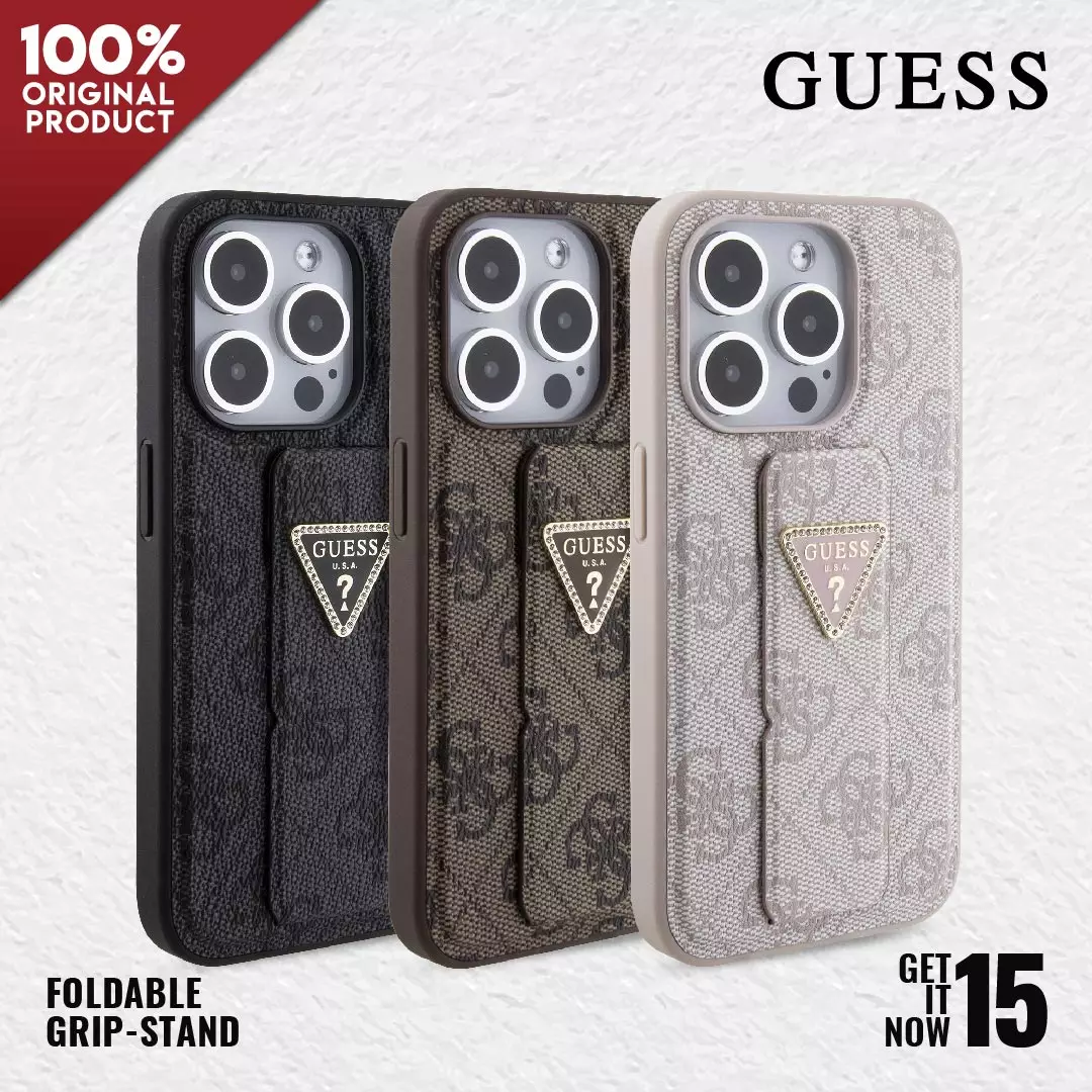 guess iphone 13 case pink