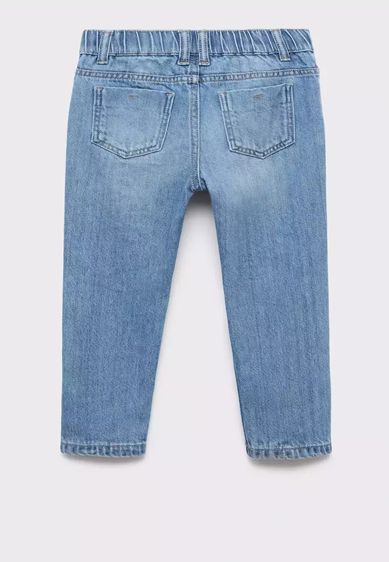 Straight Cotton Jeans