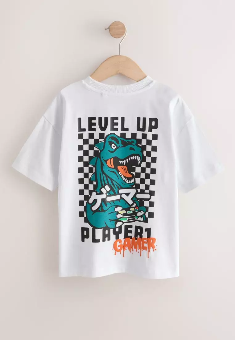 Relaxed Fit Short Sleeve Graphic T-Shirt