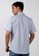 Simple Perfect blue Kemeja Pria Cotton Short Sleeve Shirt 2242 B4F5BAADE250EFGS_4