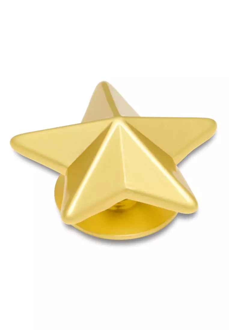 Crocs Gold Soft Star Jibbitz