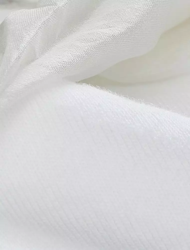 JNBY女士印花寬鬆短袖T恤