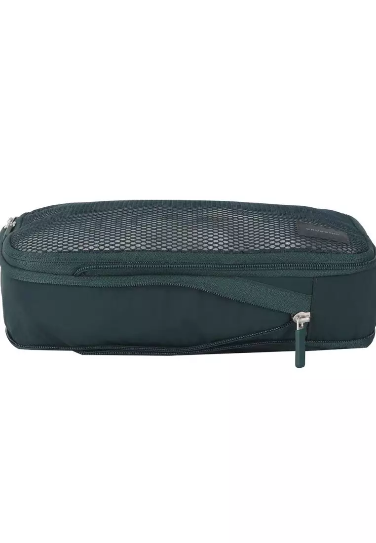 Crossing Waterproof Ripstop Nylon Compression Packing Cube Set (2-Piece Set) - Forest Green