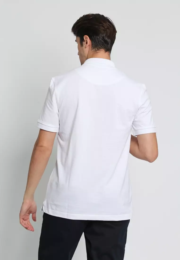 WHITE POLO SHIRT