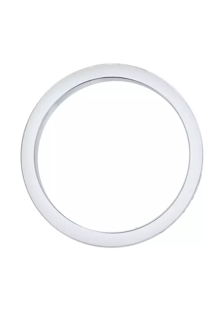 Ring Men Band RoMen Numbers Trend Robust Solid in 925 Sterling Silver