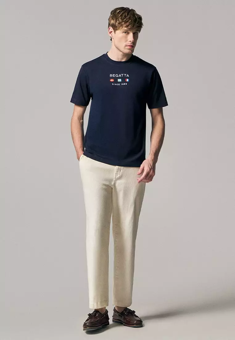 Sailing Flags Graphic T-Shirt