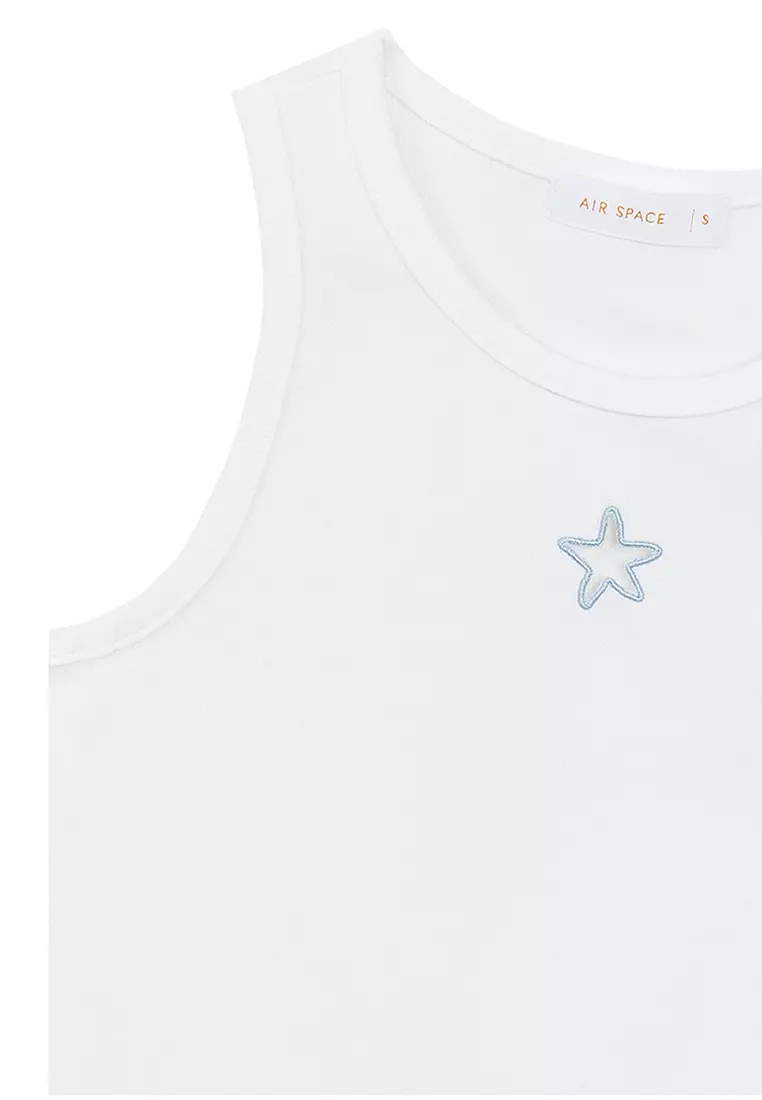 Star Cutout Tank Top