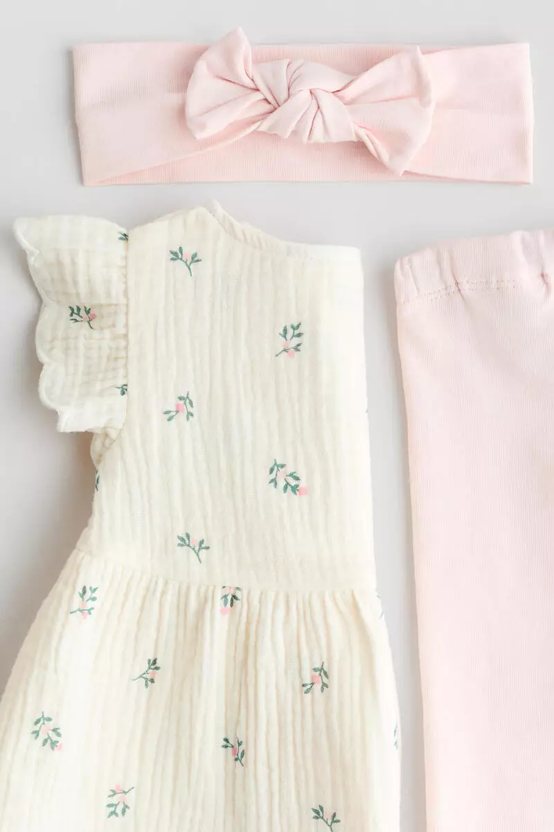 3-piece cotton set