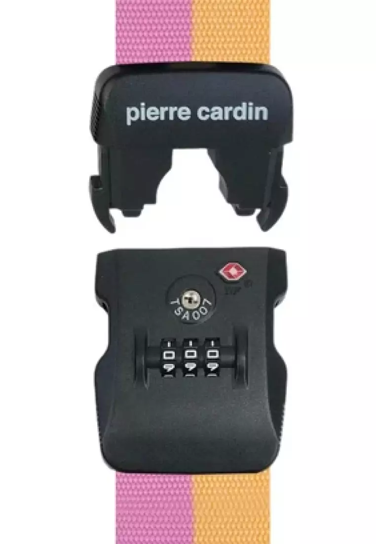 Pierre Cardin Strap Koper Travel Strap to Secure Luggage Tali Pengaman Sabuk Koper TSA 0102900233MIX