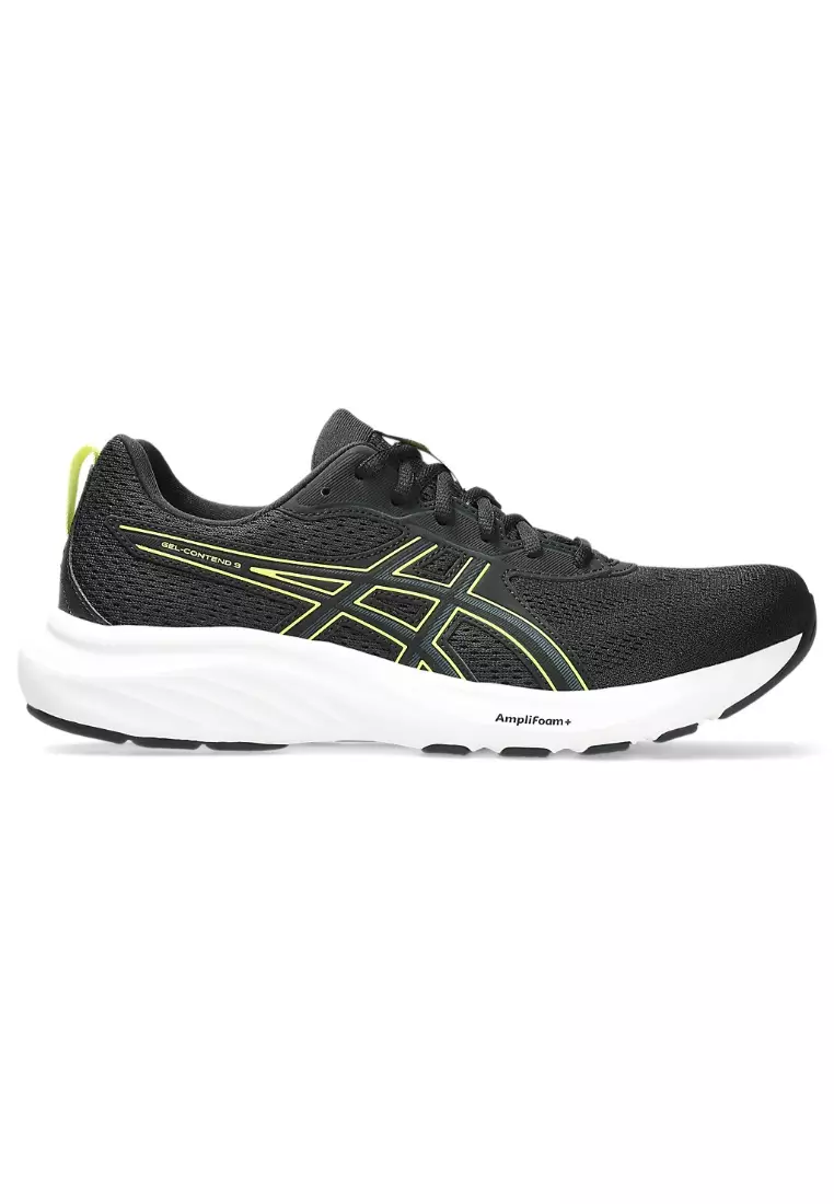 GEL-CONTEND 9 MEN RUNNING SHOES (BLACK)