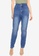 MISSGUIDED blue MG X Assets Deep Waistband Sinner Skinny Jeans 25E77AA3ED2B6FGS_1