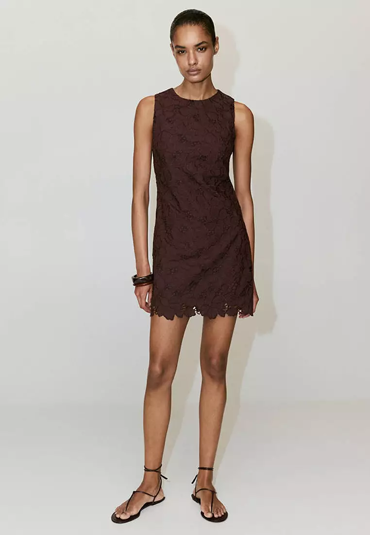 Broderie Anglaise Floral Dress