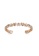 Her Jewellery gold Simply Love Bangle (Rose Gold) - Made with premium grade crystals from Austria HE210AC21EYWSG_3