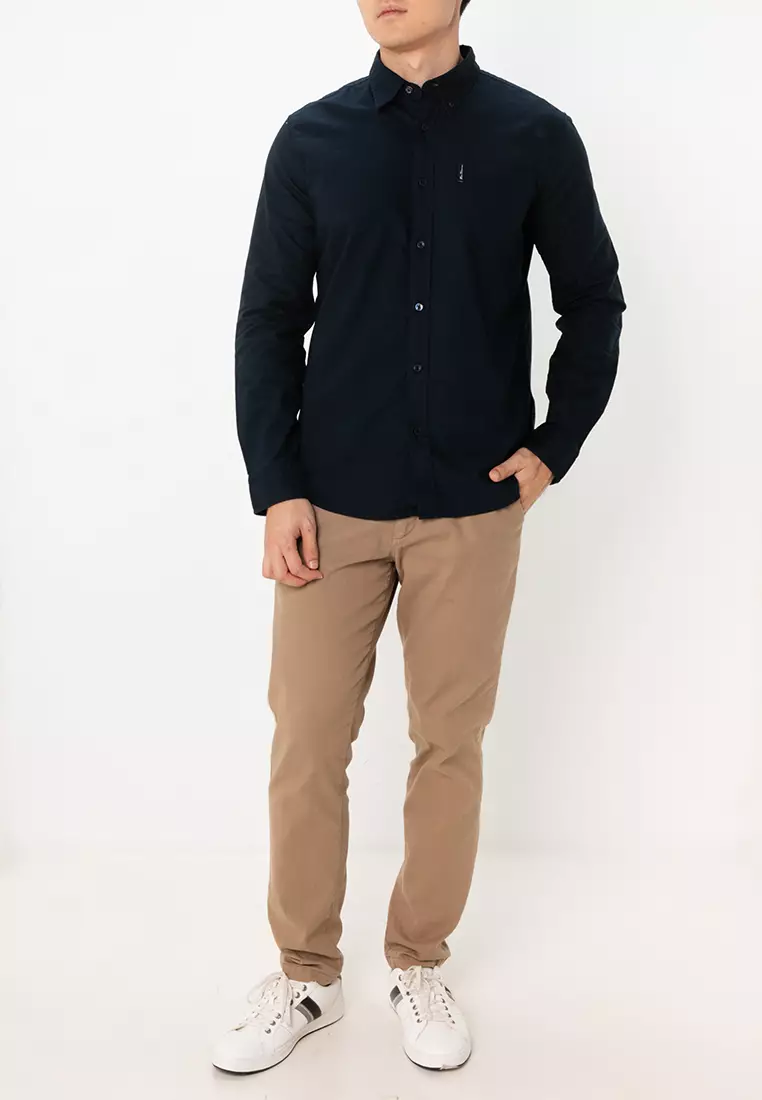 Long Sleeve Signature Oxford Shirt