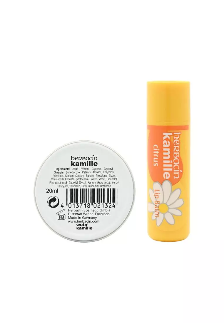 HERBACIN Kamille Citrus Lip Balm (4.8g)
