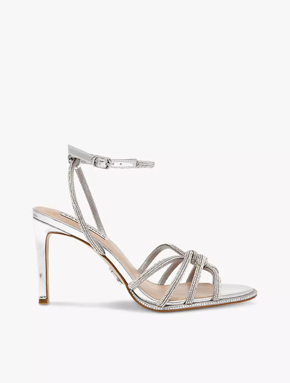 Jual Steve Madden Steve Madden Kailyn-r Women's Sandal Heels- Silver 