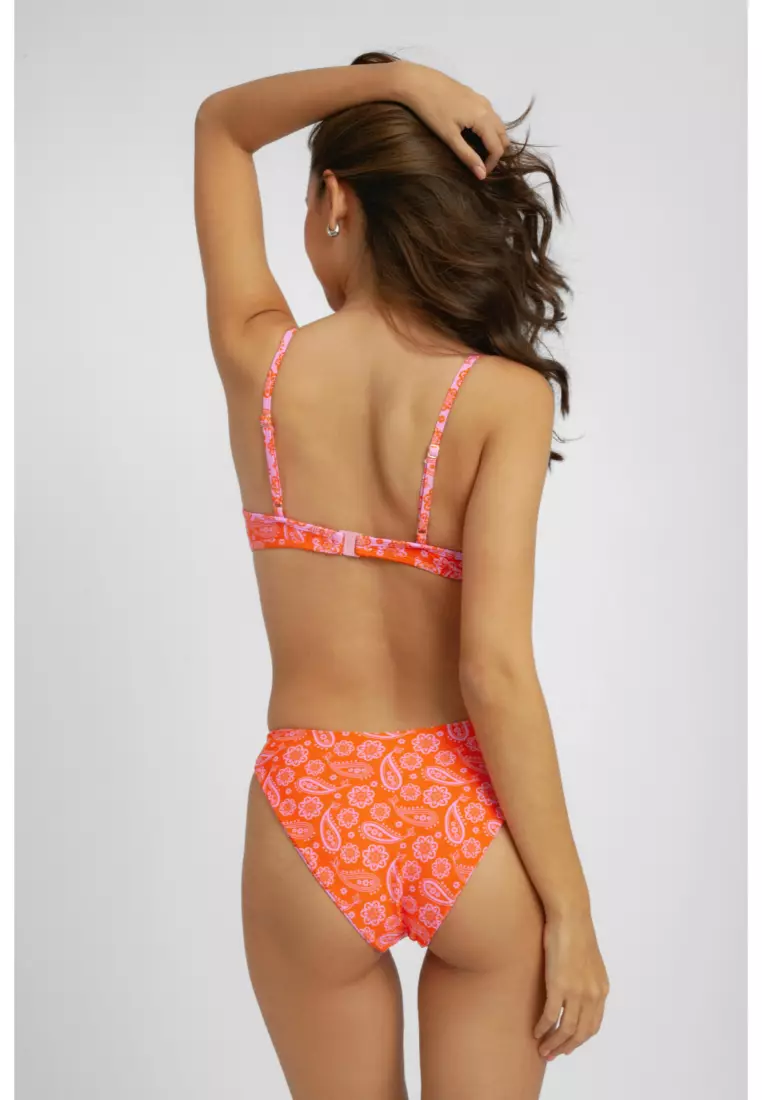 Kate Fixed Triangle Bikini Top / Jaipur
