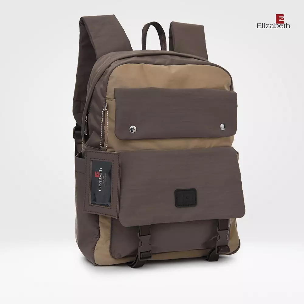 Tas Ransel Wanita Elizabeth Backpack 0055-5701 Dark Khaki