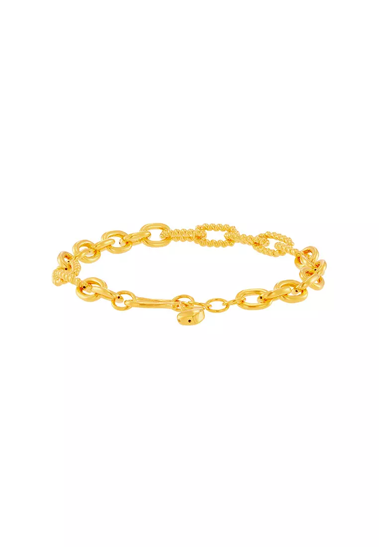 HABIB 999/24K Yellow Gold Bracelet WWGB2340524