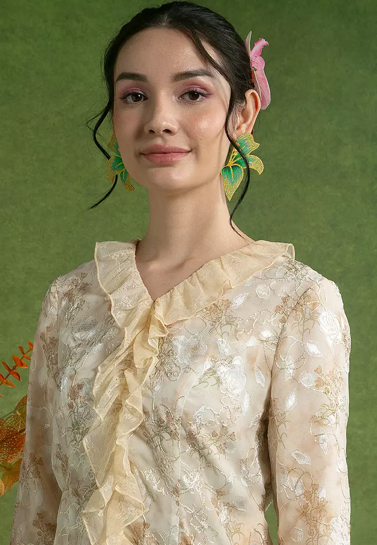 Katrina Ruffle Kebaya Set