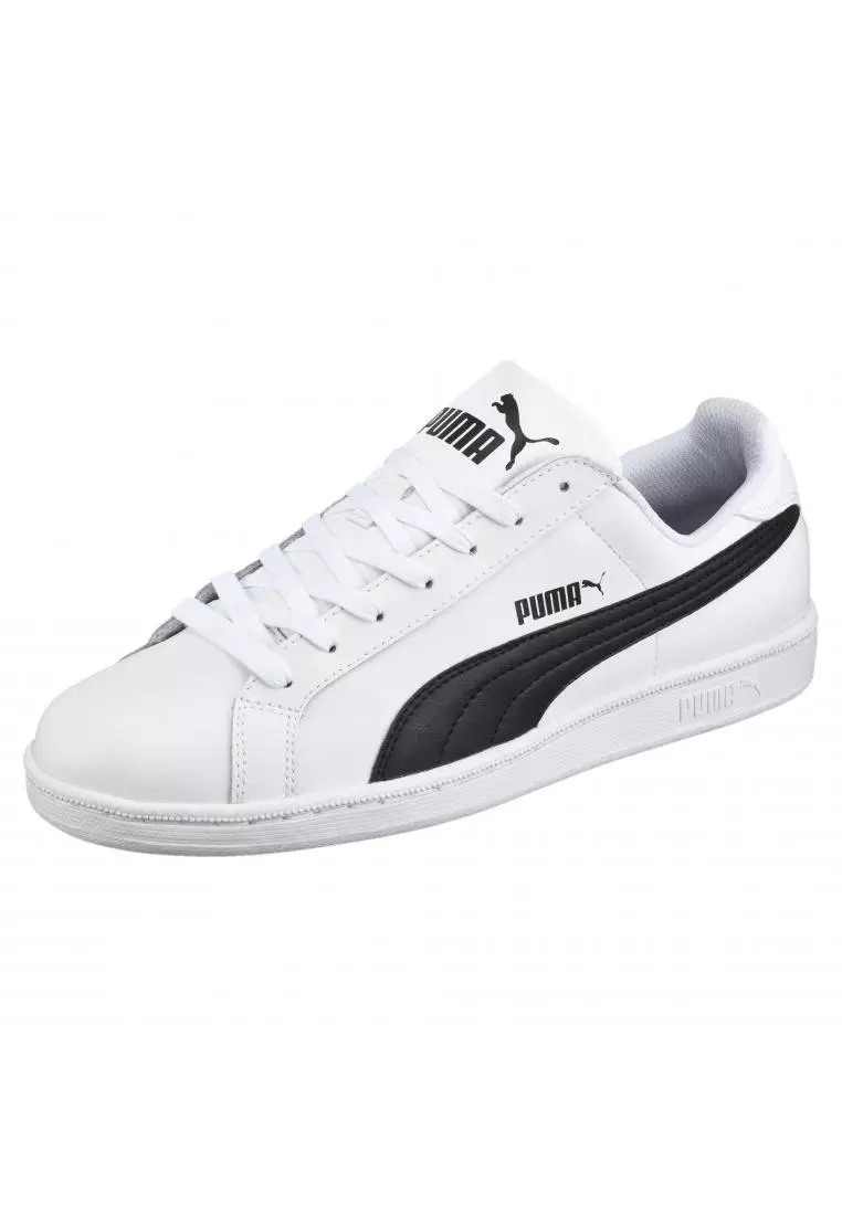 PUMA Unisex Smash Leather Trainers