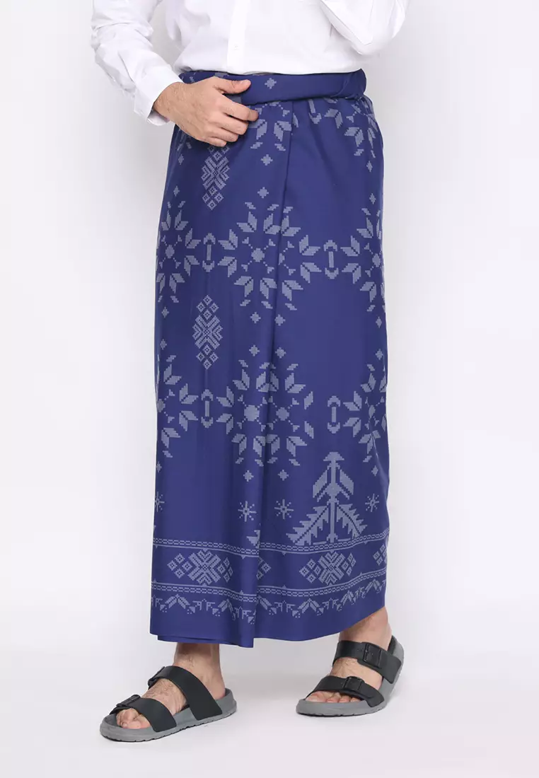 Hadinata Batik Sarung Hanan Biru