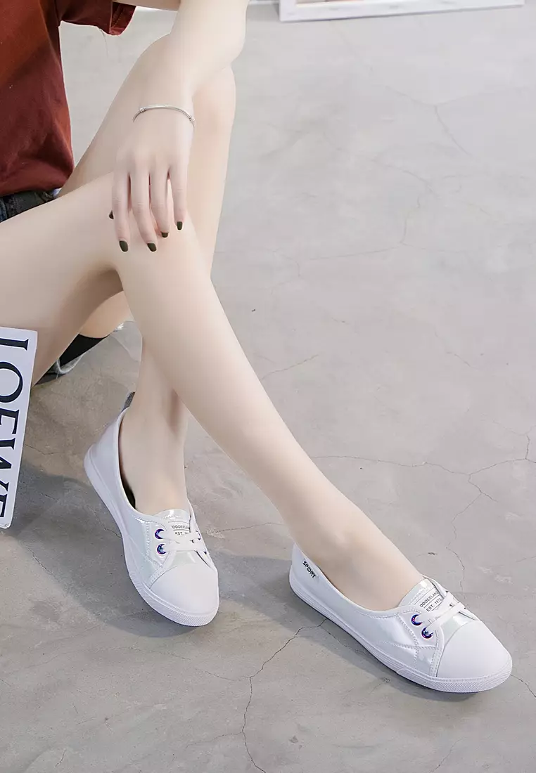 Smart Causal Leather Sneakers RX5199