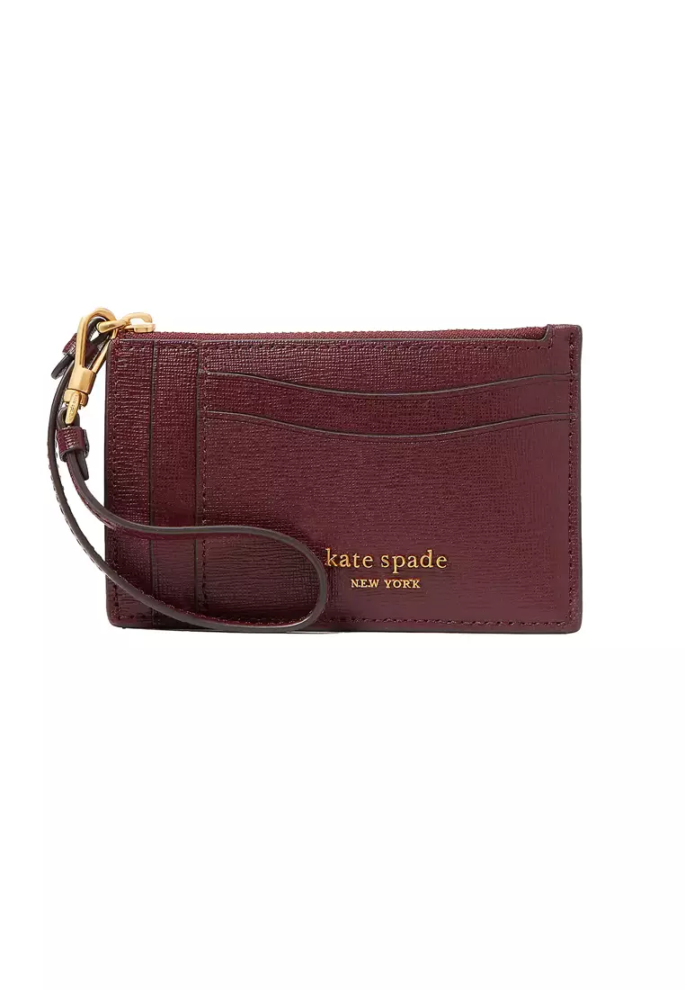 Spencer leather hotsell wristlet card case