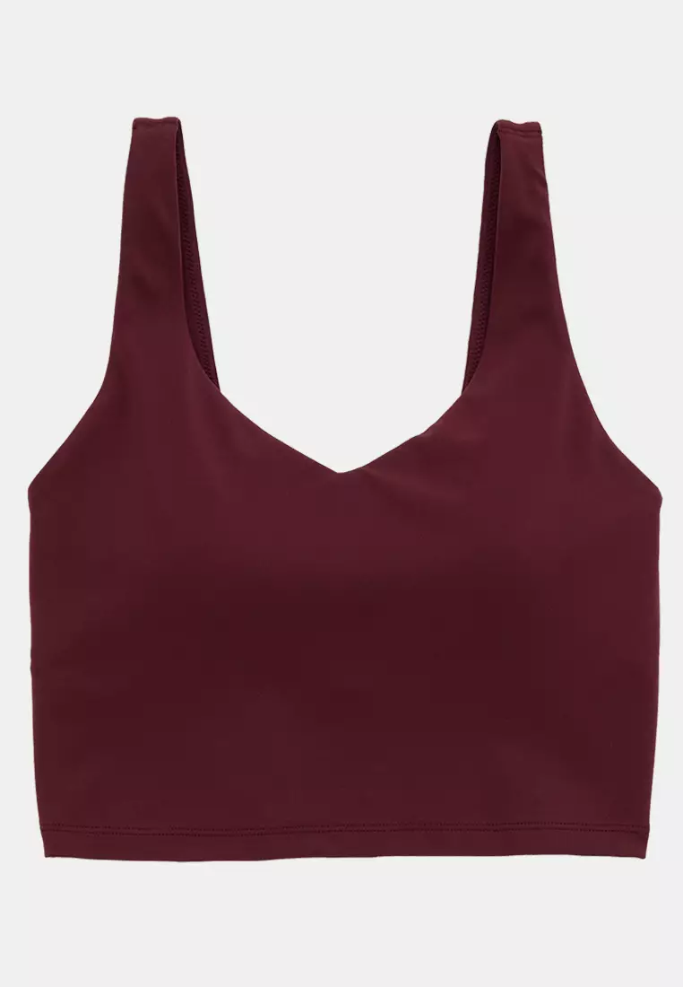 Real Me Low Key Longline Sports Bra
