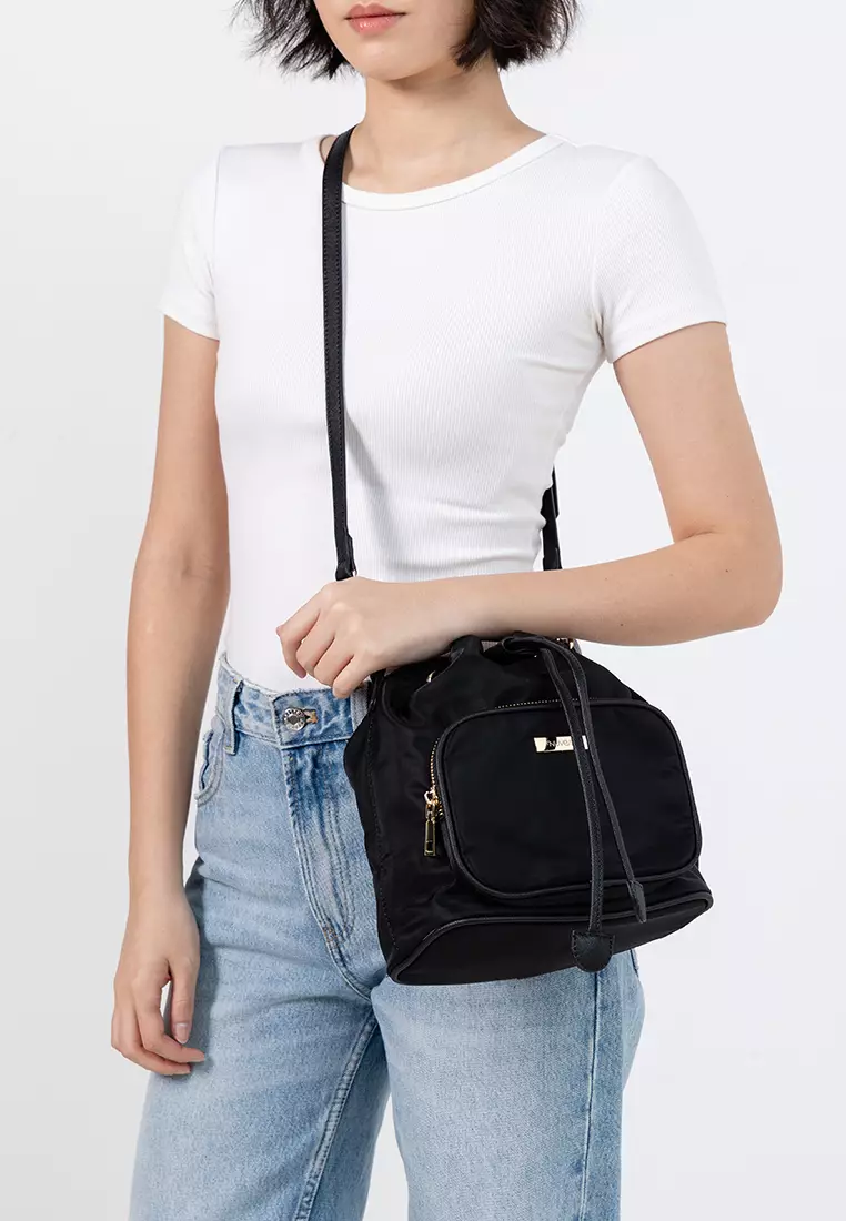 Premium Oxford Nylon Drawstring Bucket Bag