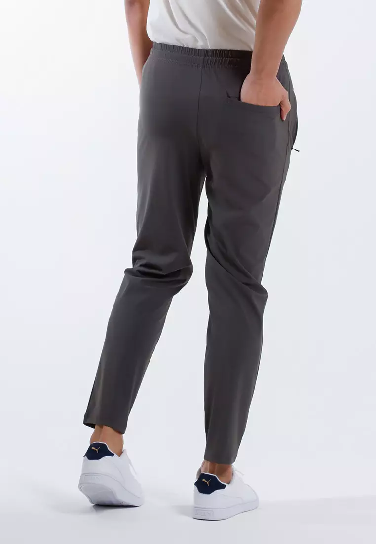 Forest Mens Stretchable Dri-Fit Quick-Dry Jogger Pants - 10823-03DkGrey
