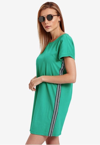 Jual Lc Waikiki Stripe Detailed Dress Original Zalora Indonesia