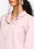 Lubna pink V-neck Collar Embroidered Blouse 17930AA2603765GS_2